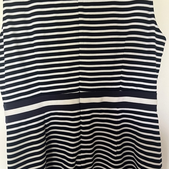 Draper James Striped Ponte Sheath Dress Medium - Picture 6 of 6